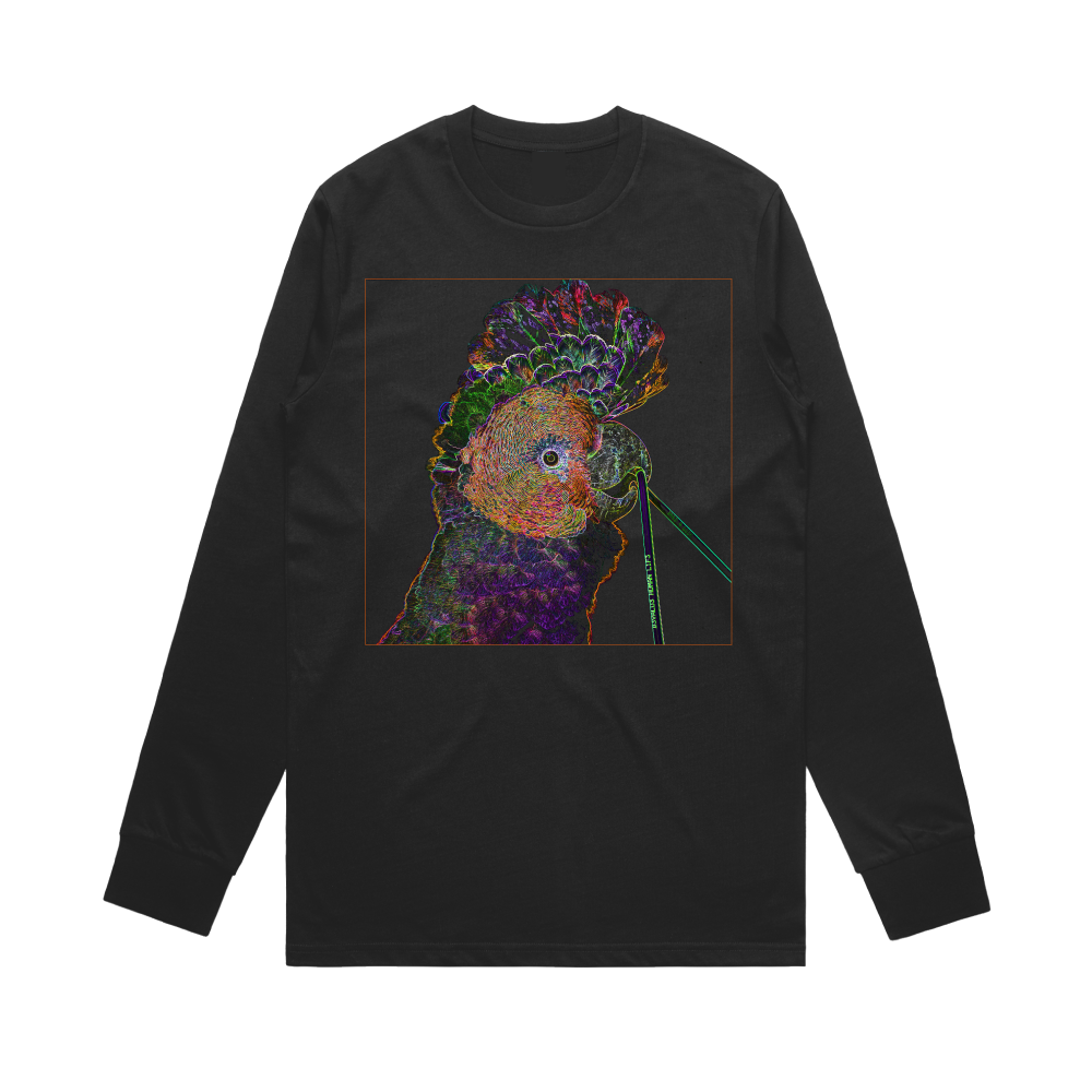 Cockatoo / Black Longsleeve