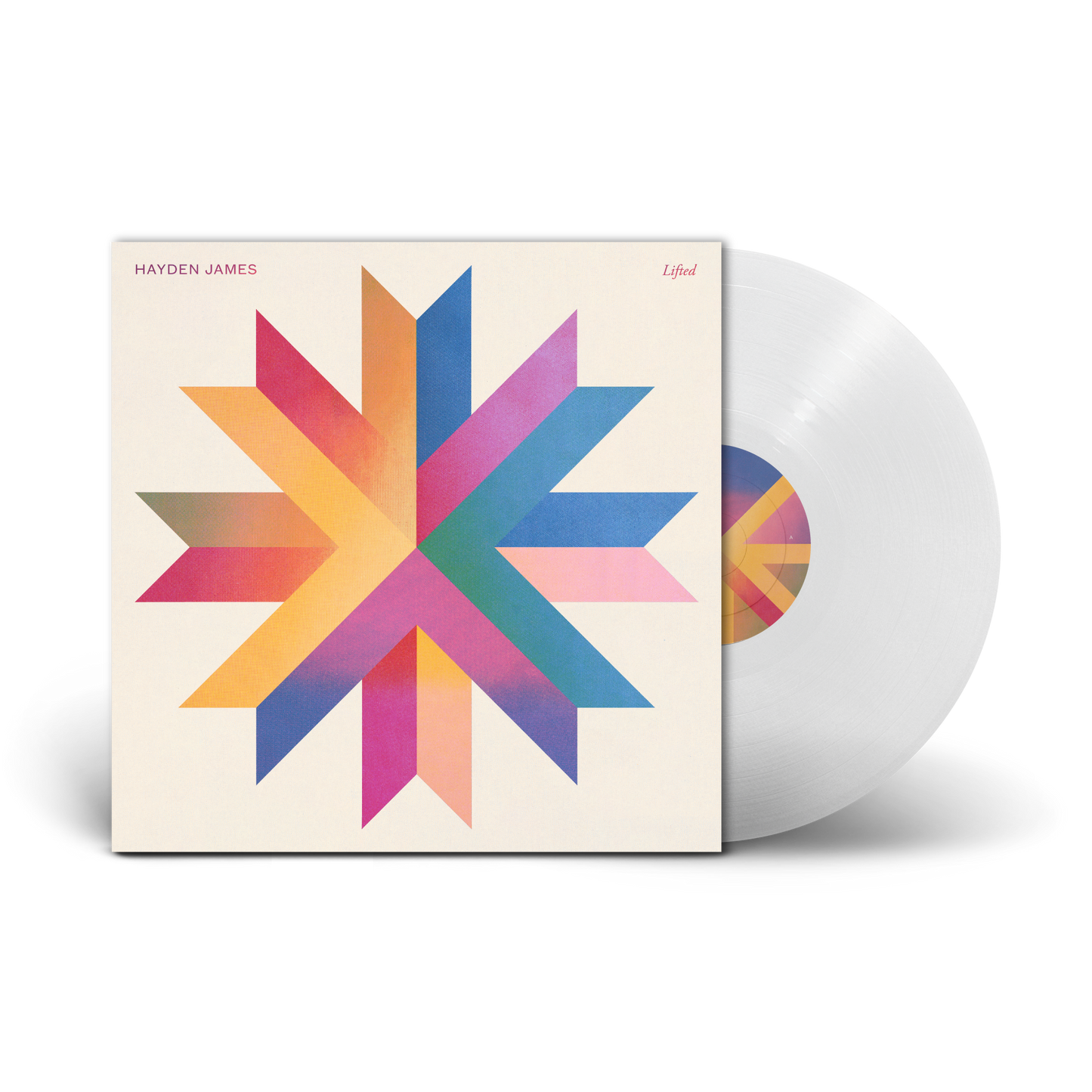 Hayden James / LIFTED LP Clear Vinyl