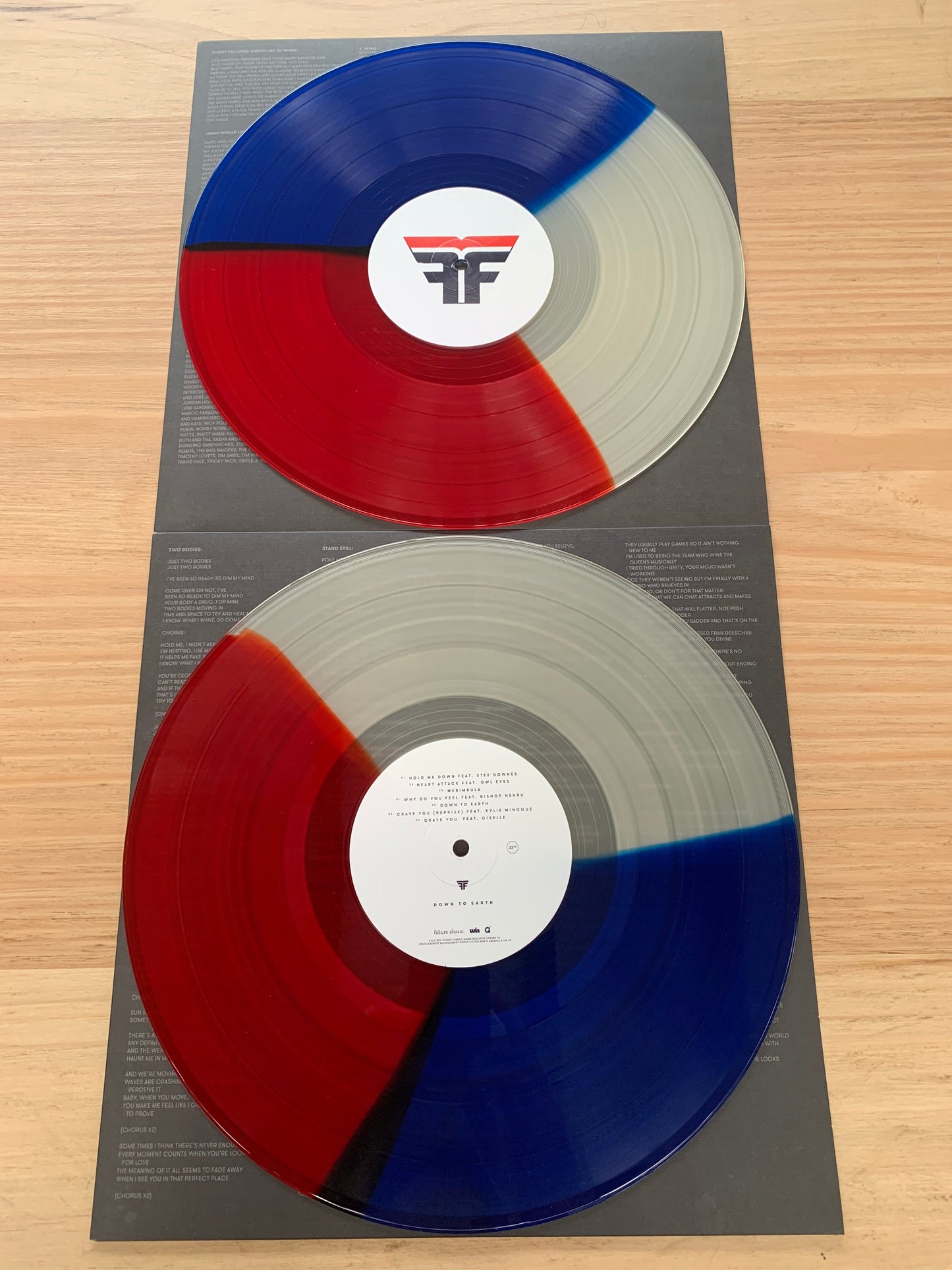 Flight Facilities / Down To Earth 2 x 12" Colour Vinyl