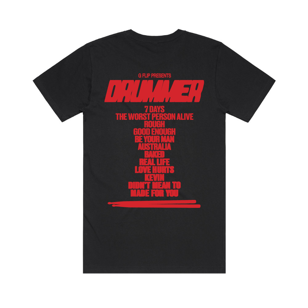 G Flip / Tracklist Black Tour T-Shirt