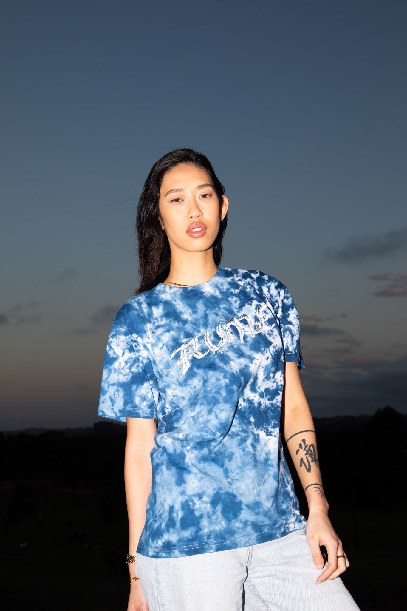 Logo / Blue Marble T-Shirt