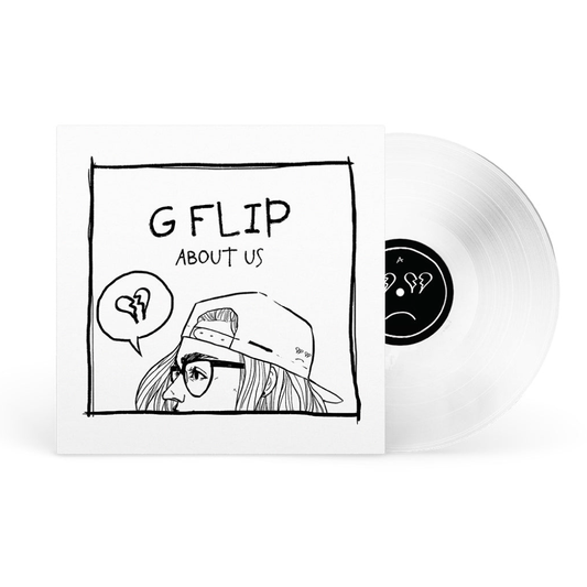 G FLIP / About Us LP White Vinyl Repress