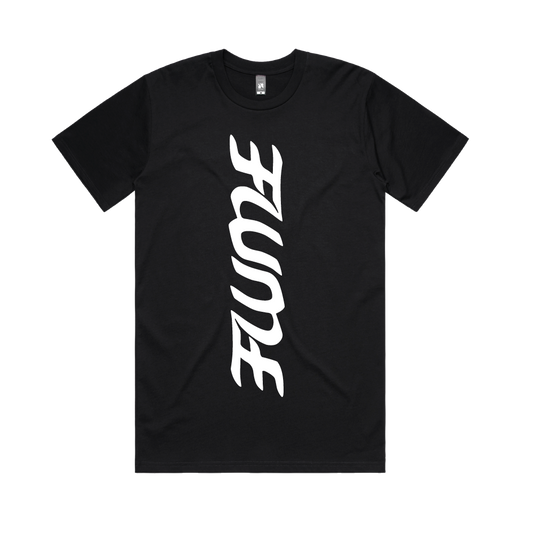 FLUME / Vertical Logo Black T-shirt