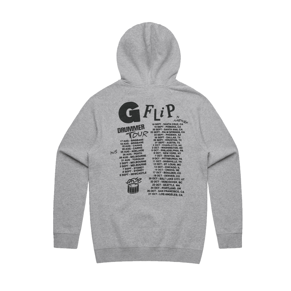 G FLIP / Grey 2023 Tour Hoodie