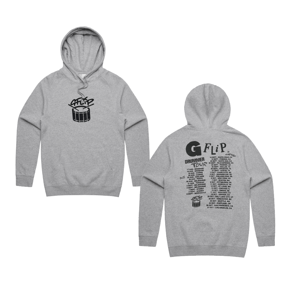 G FLIP / Grey 2023 Tour Hoodie