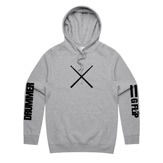 G Flip / DRUMMER Grey Hoodie