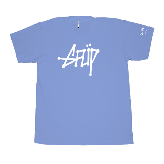 G FLIP / Tag Logo Flo Blue T-Shirt