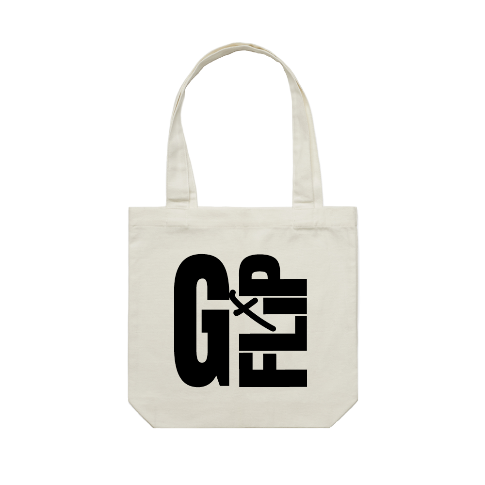 G Flip / DRUMMER Cream Tote