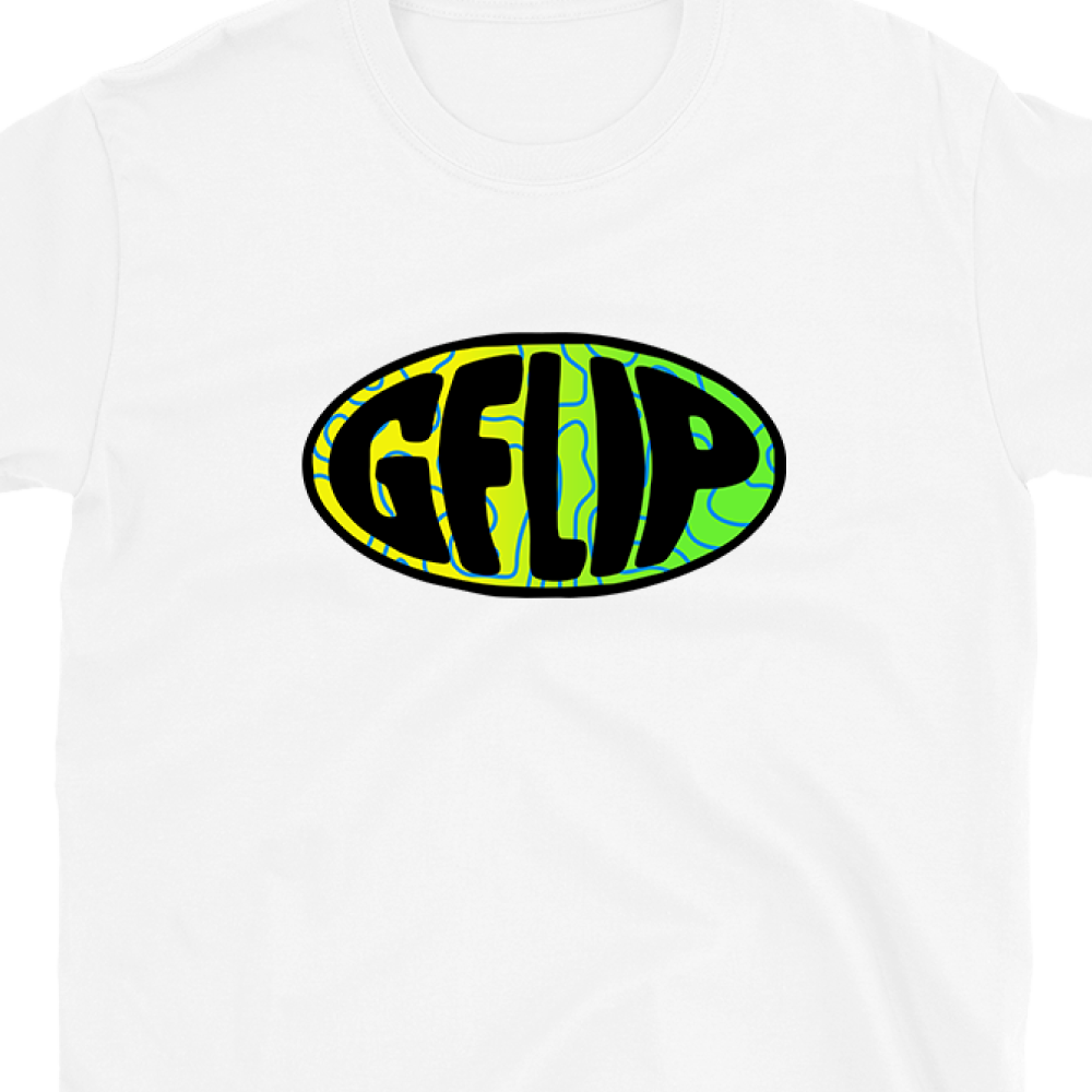 G FLIP / Trip Logo T-Shirt White