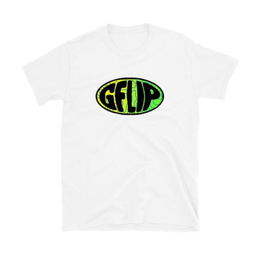 G FLIP / Trip Logo T-Shirt White