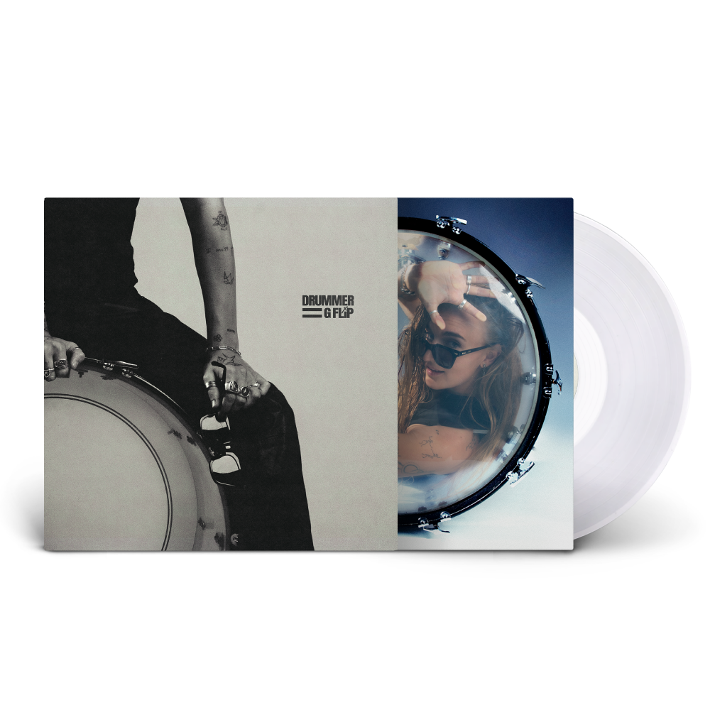 G Flip / DRUMMER Limited Edition Signed LP Clear Vinyl